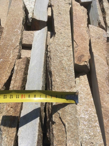 Горбушка златолит золотистый для облицовки купить в Заречныом