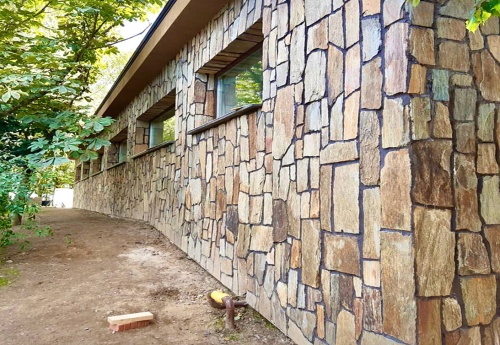 Плитняк кора дерева для цоколя, отмостки купить в Заречныом