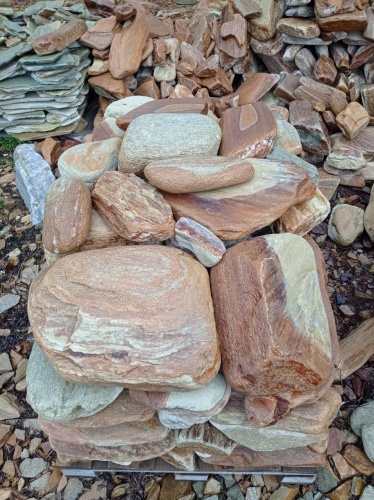 Златолит жёлтый, жёлто-зелёный глыбки и валуны для ланшафтного дизайна купить в Заречныом